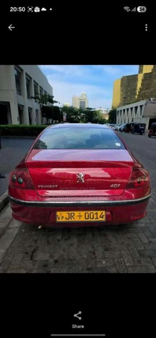 Peugeot 407 2004 Car (Used)