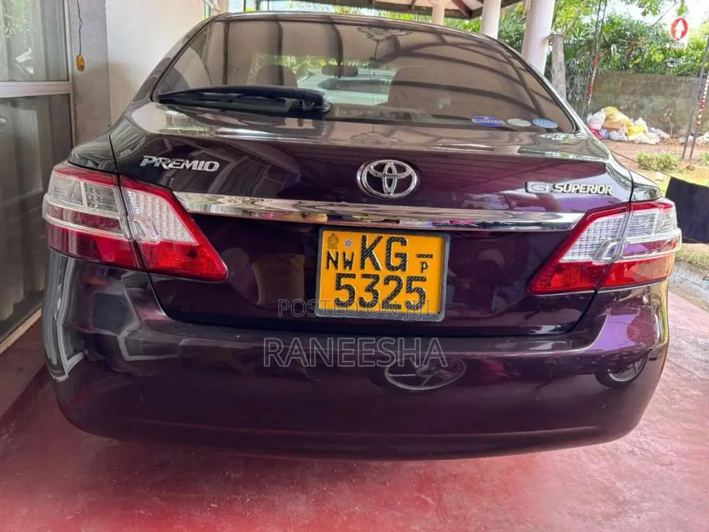 Toyota Premio 2008 Car (Used)