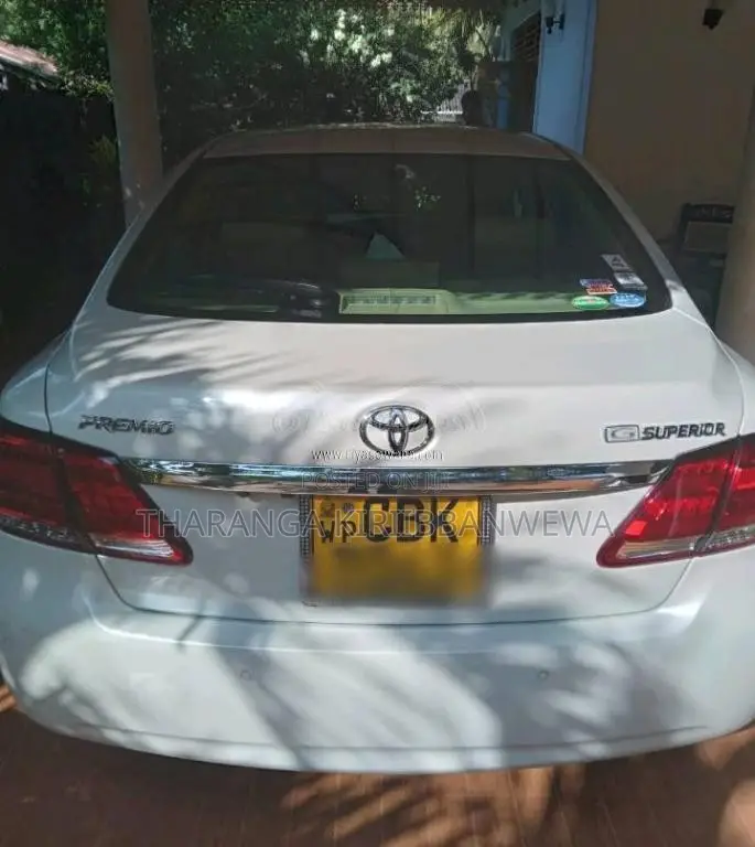 Toyota NZT 260 Premio G Superior 2019 Car (Used)