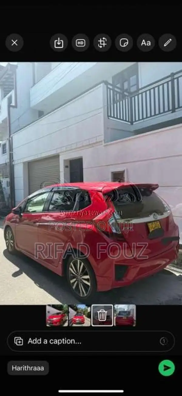 Honda Fit GP5 2015 Car (Used)