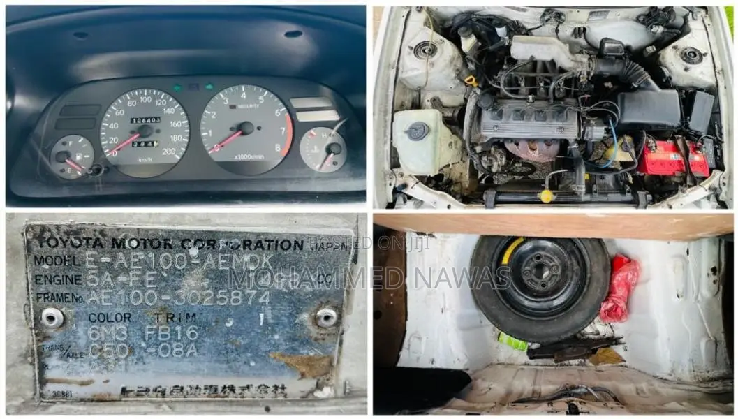 Toyota Corolla AE100 1991 Car (Used)