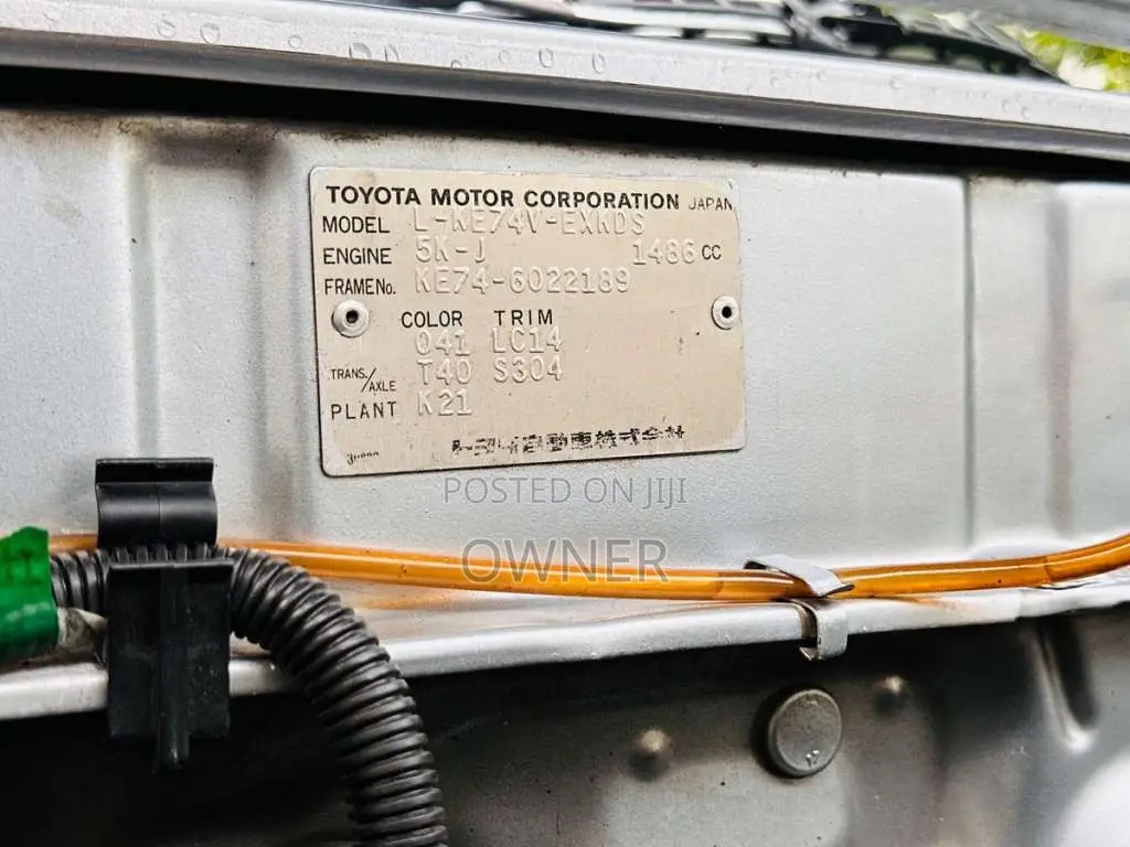 Toyota Corolla Dx Ke74 1989 Car (Used)