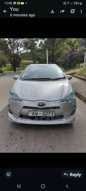 Toyota Aqua 2012 Car (Used)