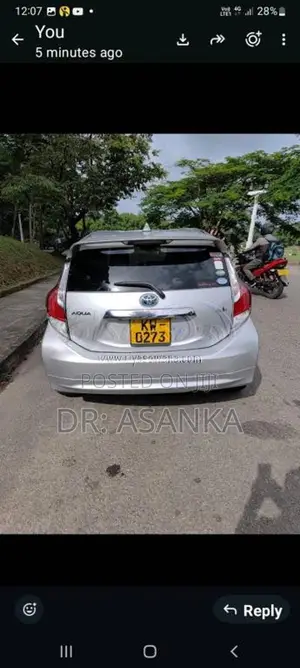 Toyota Aqua 2012 Car (Used)