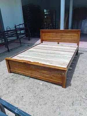 72×60 Teak Box Beds with Full Planks