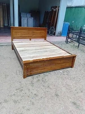 72×60 Teak Box Beds with Full Planks
