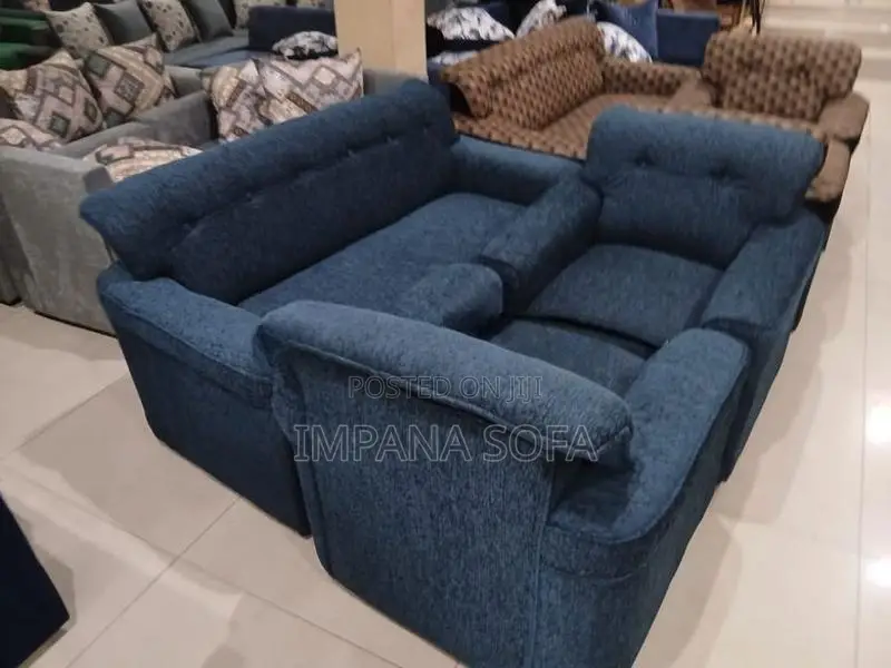 BRAND NEW OFFICE HOME L SOFA TWO TONE SET 3+1+1