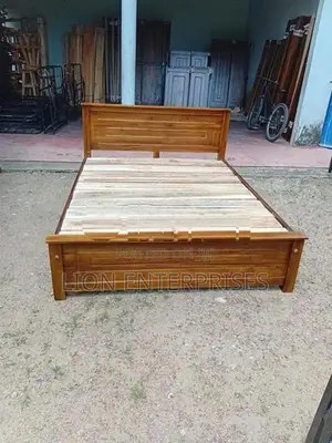 72×60 Teak Box Beds with Full Planks