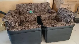 BRAND NEW OFFICE HOME L SOFA TWO TONE SET 3+1+1