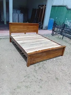 72×60 Teak Box Beds with Full Planks