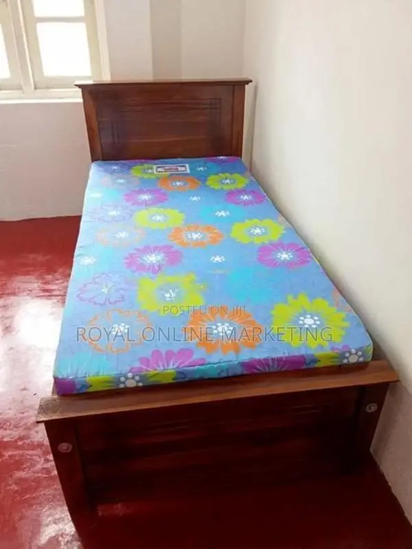 6 by 3 Box Bed with Mattress (E-13)