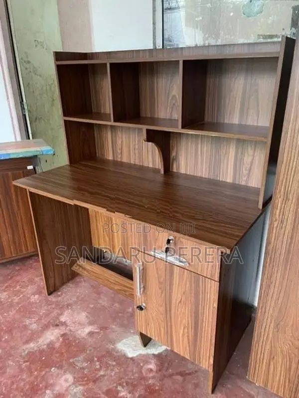Large Study Table with Rack (B03)