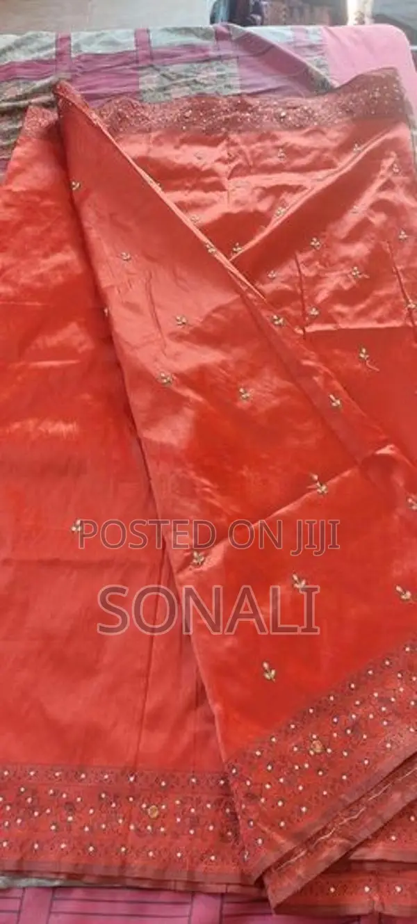 Cotton Thread Worked Sarees