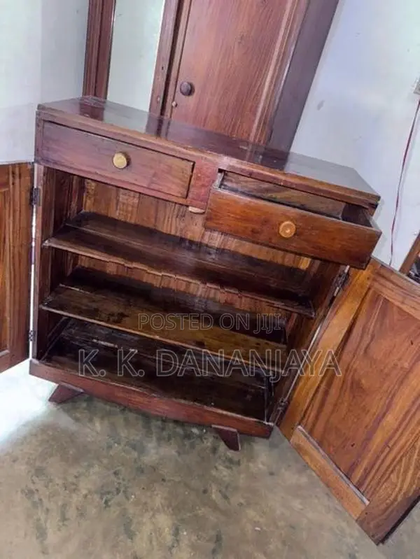 Wooden Cabinet with Drawers Shelves
