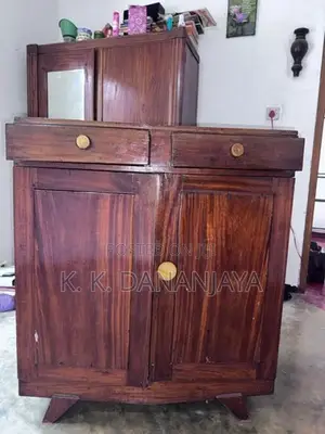 Wooden Cabinet with Drawers Shelves