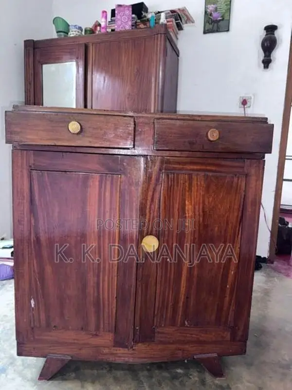 Wooden Cabinet with Drawers Shelves