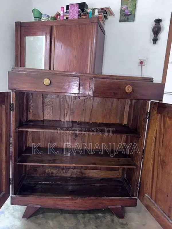 Wooden Cabinet with Drawers Shelves
