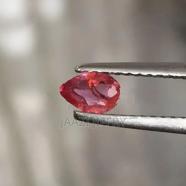 Natural Ceylon Orangish Pink Padparadscha Unheated 0.31 Ct Gem Stone