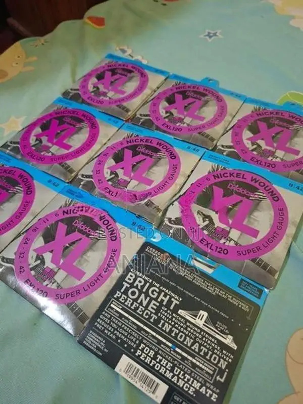 D'Addario XL Nickel Wound EXL120 9-42 Electric Guitar Strings