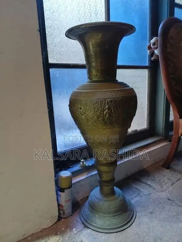 Antique Brass Vase