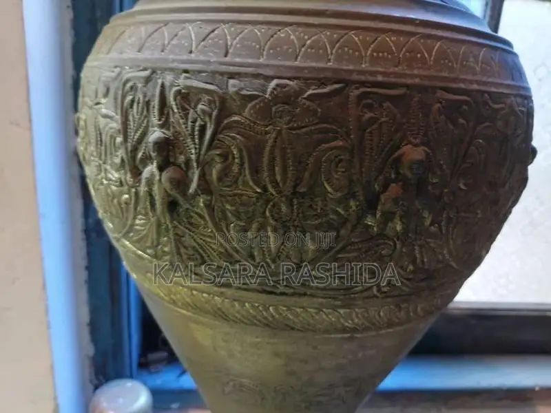 Antique Brass Vase