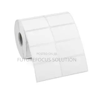 50mm x 35mm T/T 2ups 4000 Pcs Roll - Tharmel Transfer Barcode Label