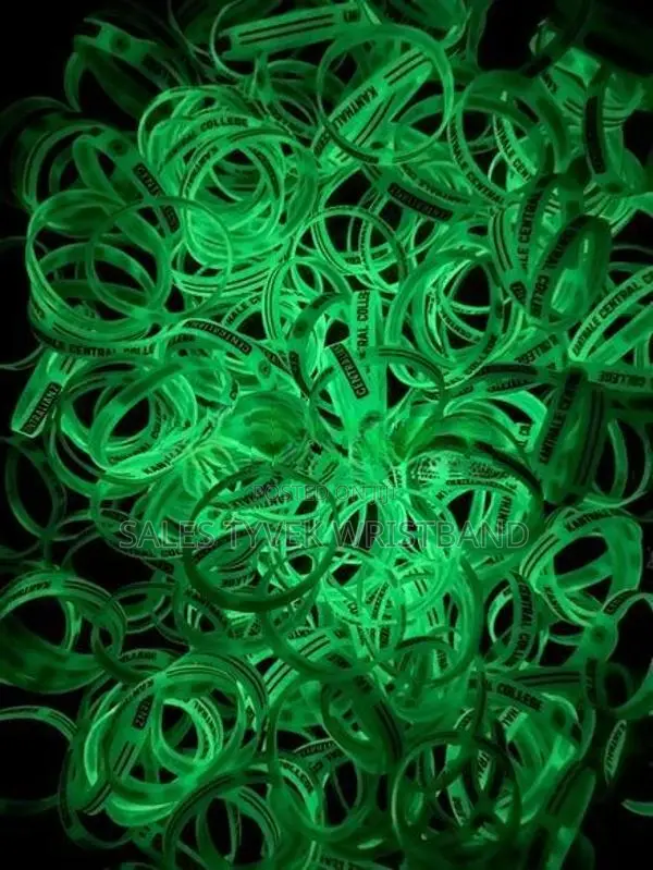 Radium Silicone Wristbands