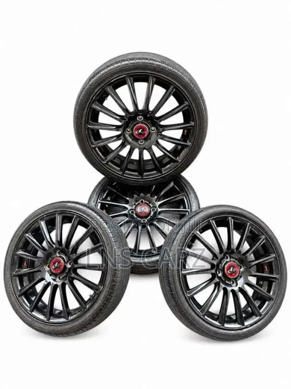 Japan Weds Alloy wheels with low profile tyres for Car