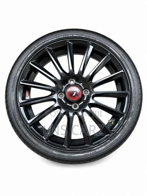 Japan Weds Alloy wheels with low profile tyres for Car