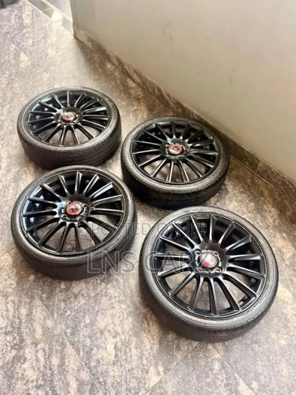 Japan Weds Alloy wheels with low profile tyres for Car