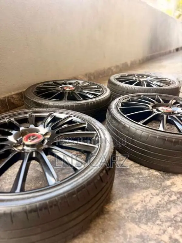 Japan Weds Alloy wheels with low profile tyres for Car