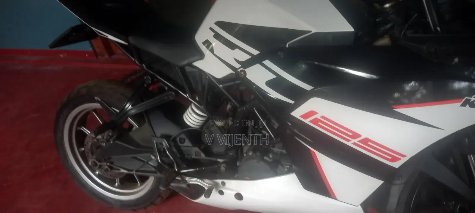 KTM RC 125 2019 Black