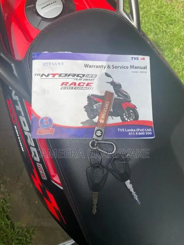 TVS Ntorq Race Edition 2025 Motorbike (Used)