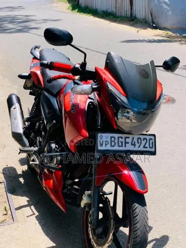 TVS Apache RTR 150cc 2018 Motorbike (Used)