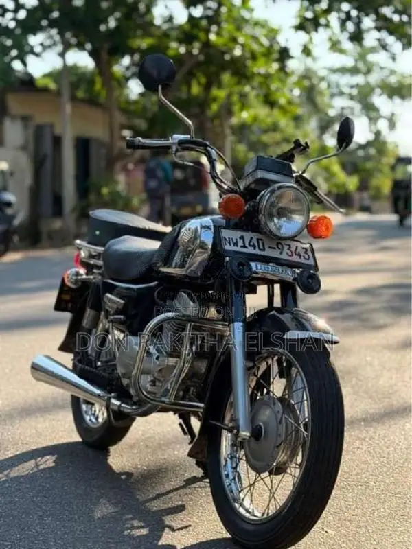 Honda Cd125 Benly 1992 Motorbike (Used)