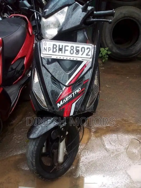 Hero Maestro 2019 Motorbike (Used)