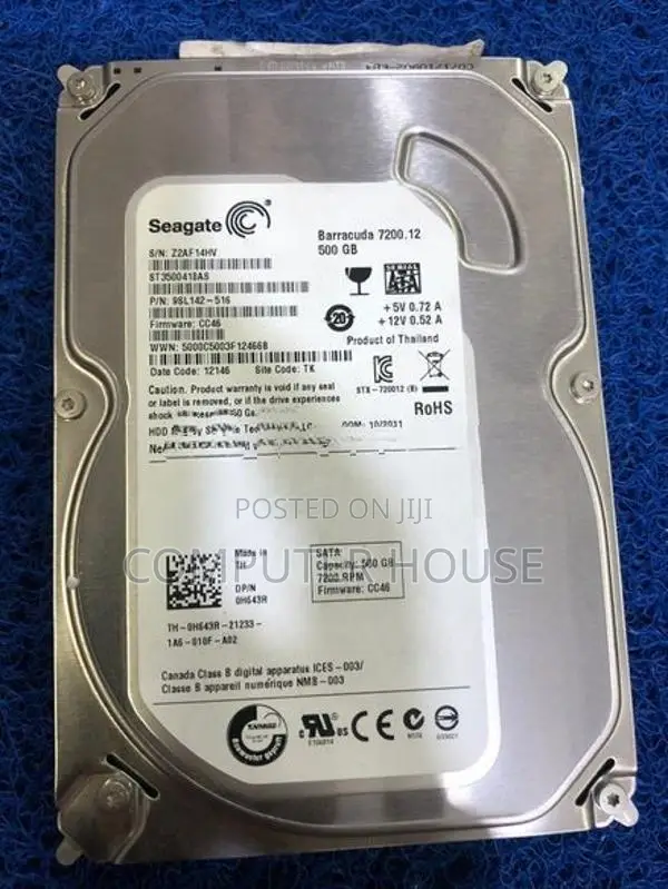 Seagate 500gb Hard