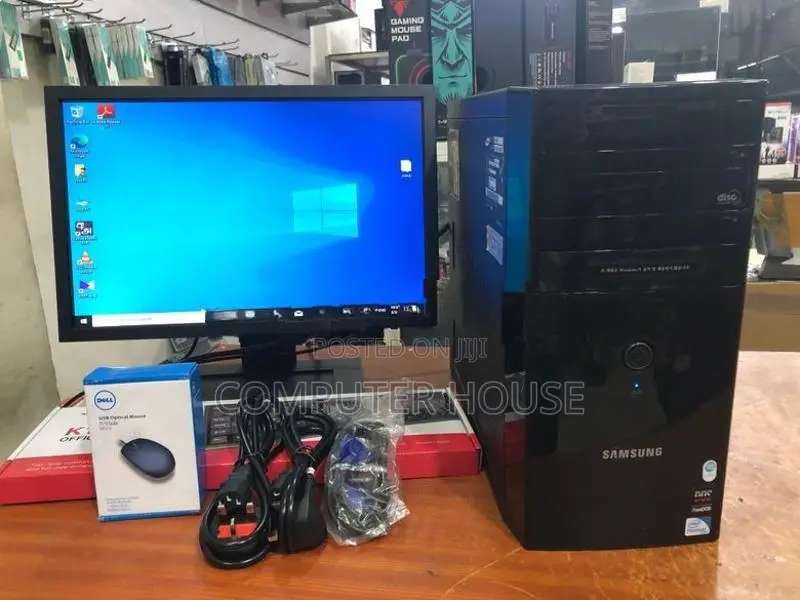 CORE i3 2nd, 4gb RAM,19’’ WIDE MONITOR FULL SET DESKTOP CPU COMPUTER