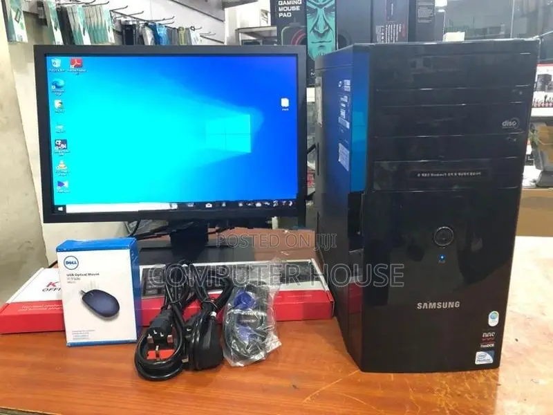 CORE i3 2nd, 8gb RAM,19’’ WIDE MONITOR FULL SET DESKTOP CPU COMPUTER