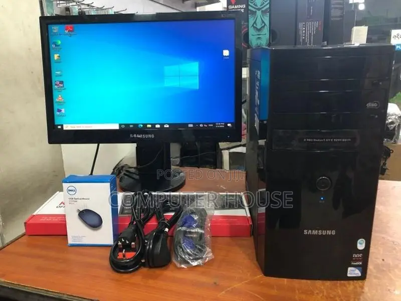 CORE i3 2nd, 4gb RAM,20’’ WIDE MONITOR FULL SET DESKTOP, CPU, COMPUTER