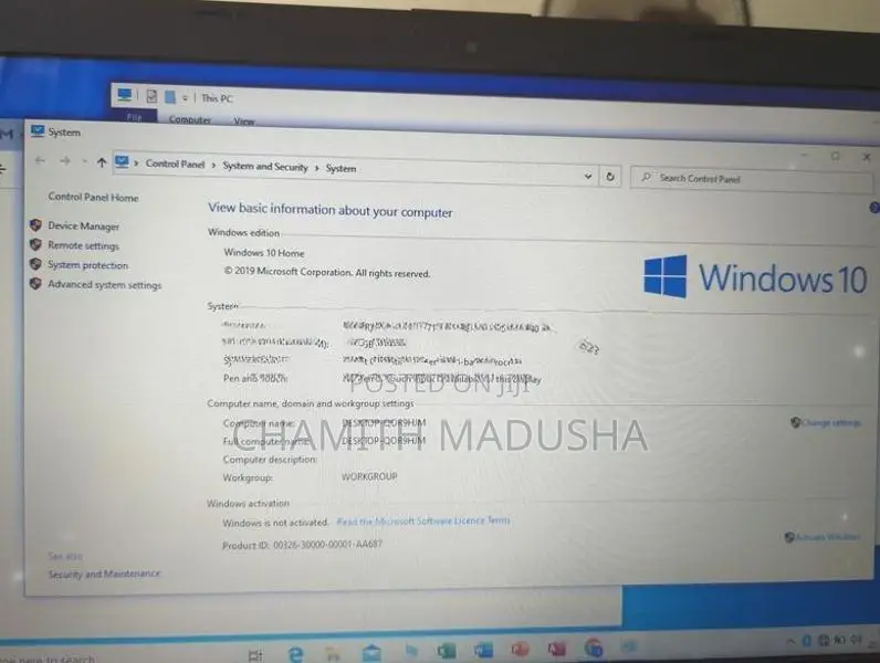Hp Intel R Core I3 Laptop