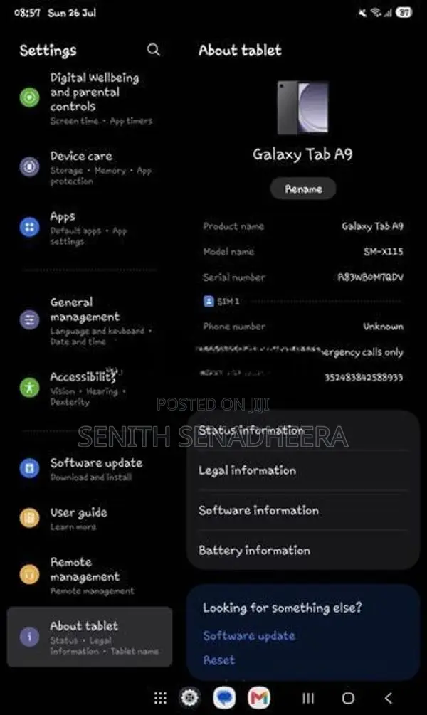 Samsung Galaxy Tab A9