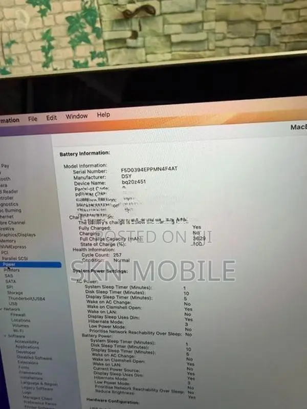Apple MacBook i5 8GB 512GB 13”