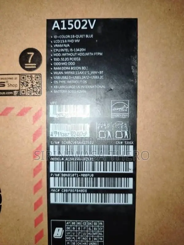 Asus vivo book 13 Gen i5