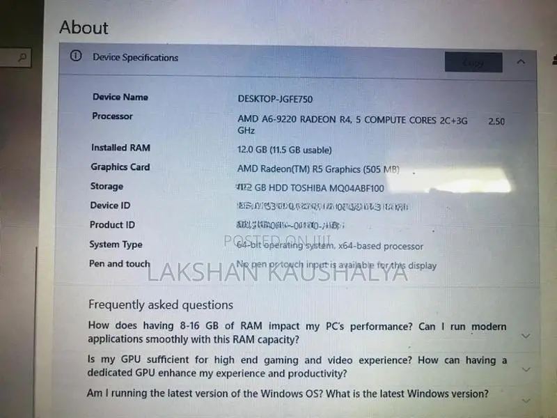 Acer Amd A6 Laptop