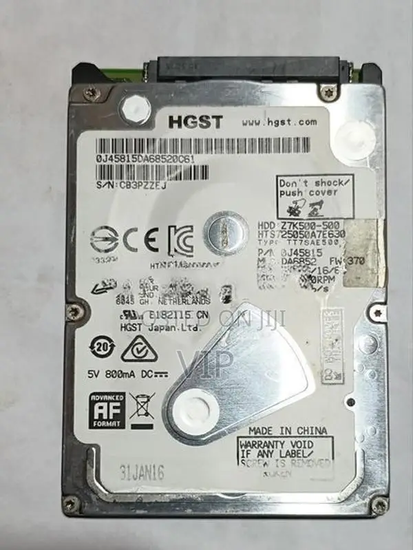 500GB Laptop Hard disk