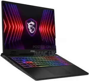 MSI Sword 16HX Intel i7 14th Gen RTX 4060 8GB VGA New Gaming Laptop