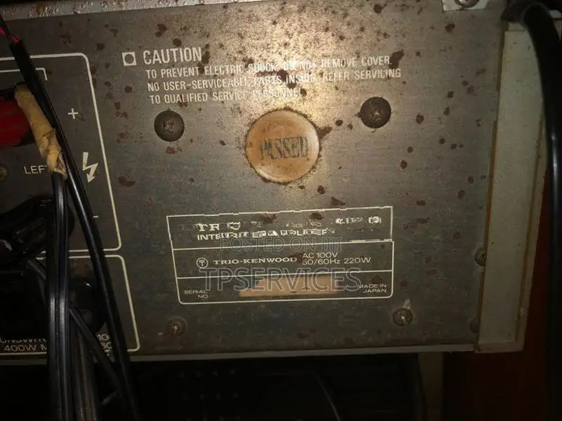 Trio Amplifier
