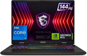MSI Sword 16HX Intel i7 14th Gen RTX 4060 8GB VGA New Gaming Laptop
