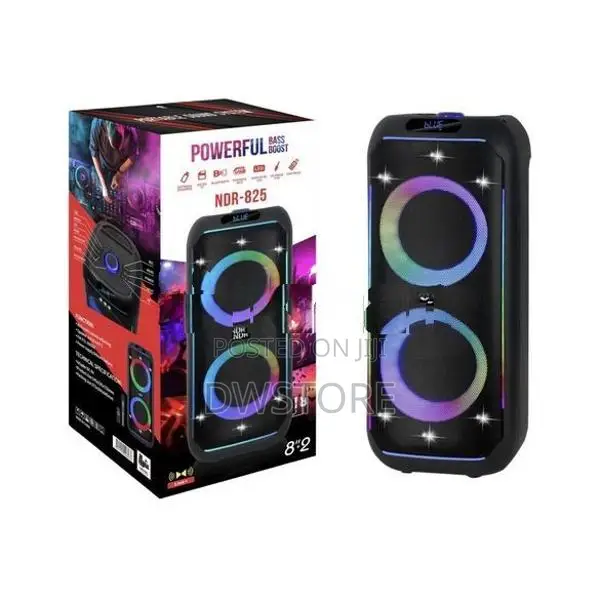 NDR-825 Portable Bluetooth Karaoke Party Speaker